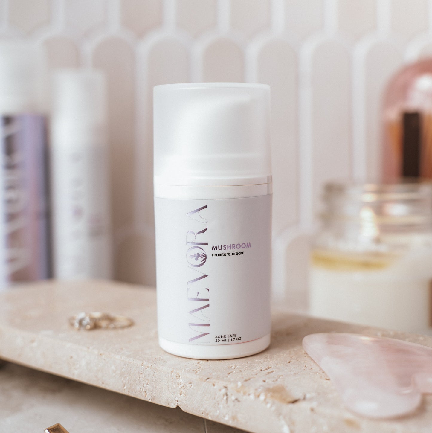 Mushroom Moisture Cream | Antioxidant Barrier-Supporting Moisturizer (1.7oz)
