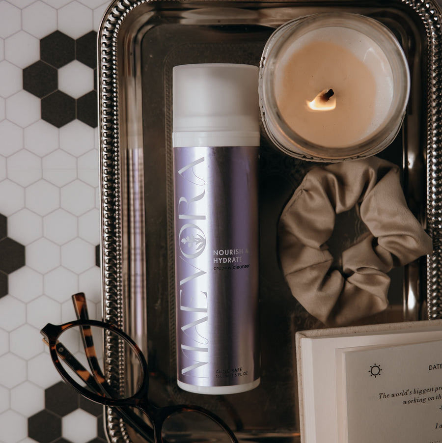 Nourish & Hydrate Creamy Cleanser | Gentle Hydrating Face Wash (5oz)